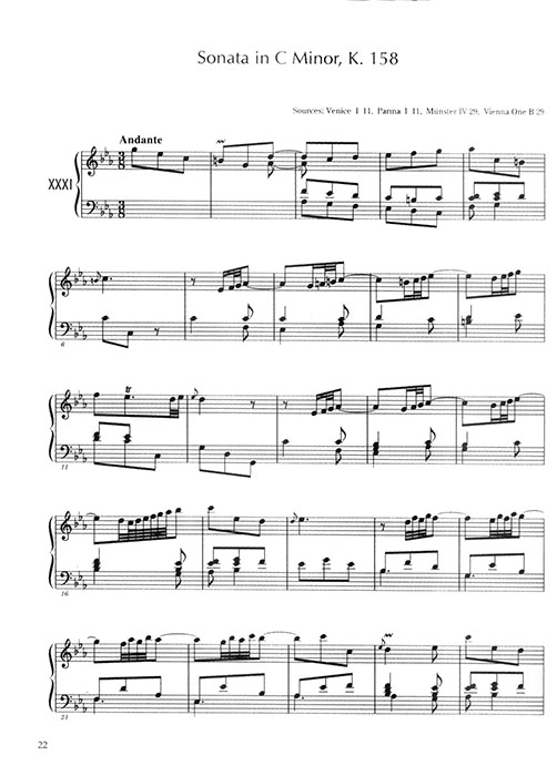 Scarlatti Ninety Sonatas Volume Ⅱ