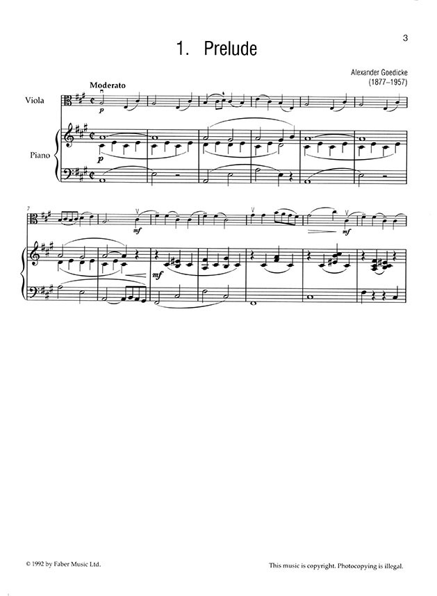 First Repertoire for Viola Book Three