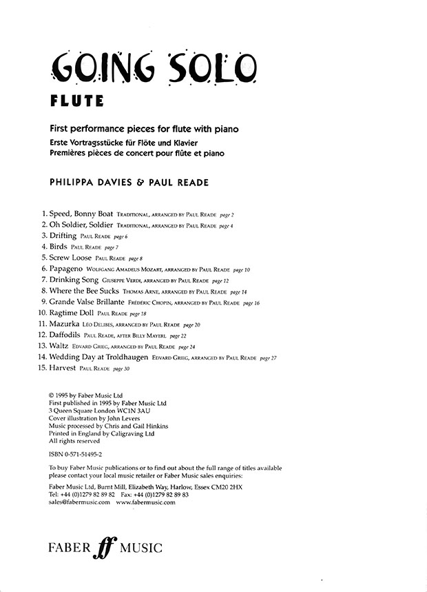 Going Solo for Flute