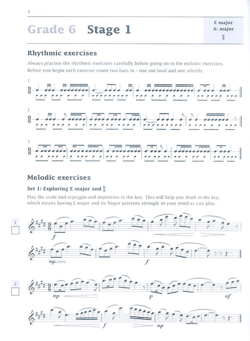 Improve your sight-reading!【Flute】Grades 7-8 (from 2018) Improve your sight-reading!【Flute】Grades 7-8 (from 2018)