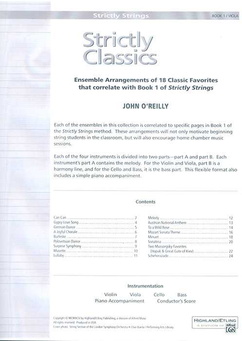 Strictly Classics Book 1 Viola Strictly Classics Book 1 Viola