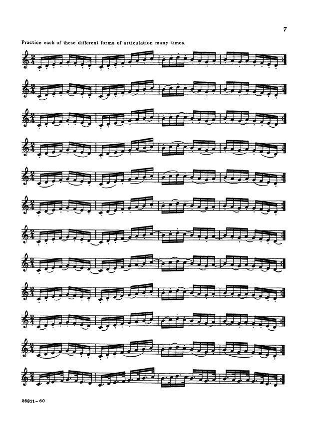 Herbert L. Clarke Characteristic Studies for the Cornet