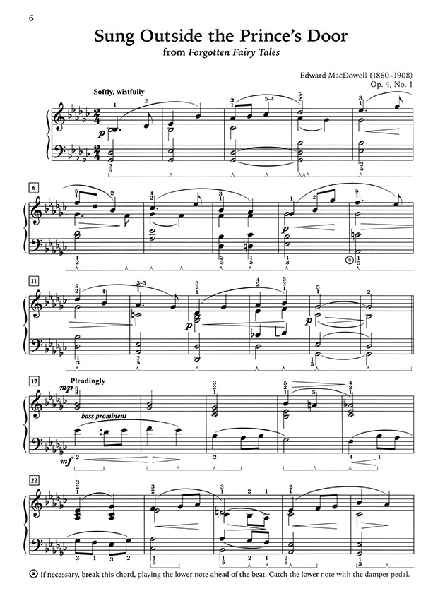 Classics for the Advancing Pianist Edward MacDowell Book 2 Classics for the Advancing Pianist Edward MacDowell Book 2