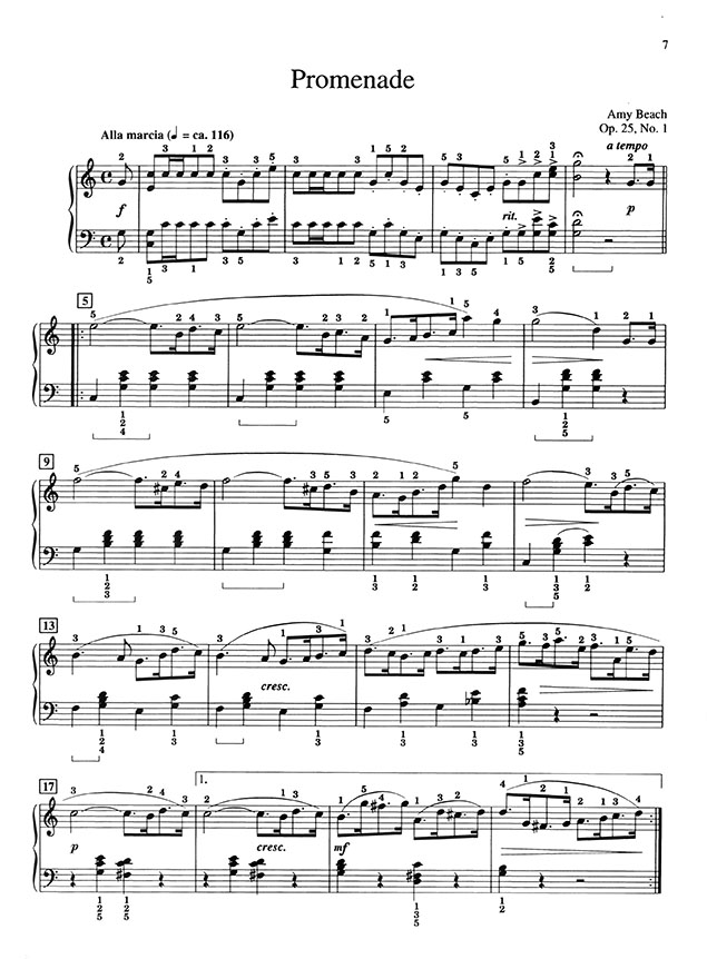 Beach Young People's Carnival, Op. 25 For The Piano