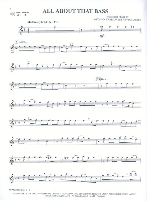 Top Hits from TV, Movies & Musicals Instrumental Solos for Flute