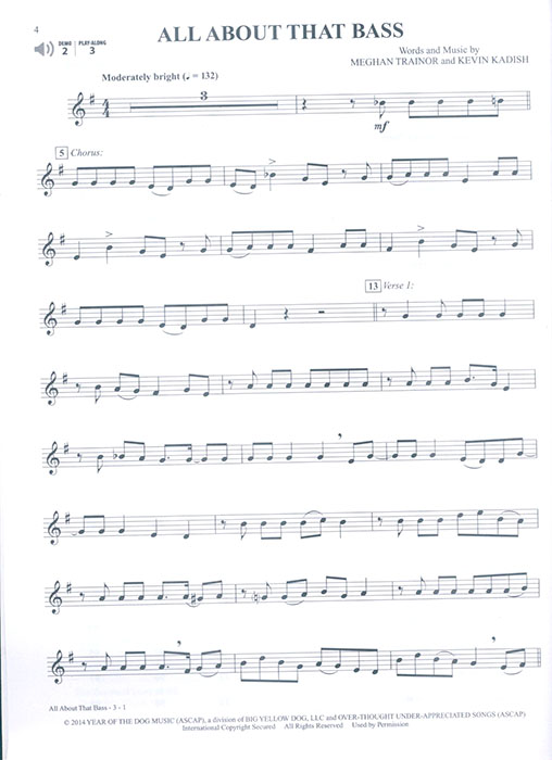 Top Hits from TV, Movies & Musicals Instrumental Solos for Trumpet Top Hits from TV, Movies & Musicals Instrumental Solos for Trumpet