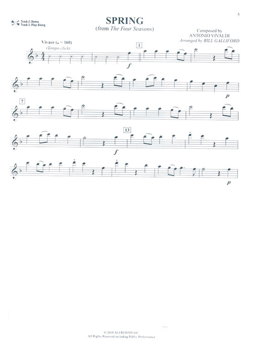 Easy Classical Themes Instrumental Solos