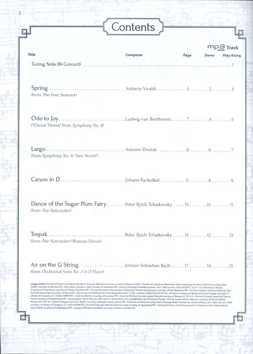 Easy Classical Themes Instrumental Solos