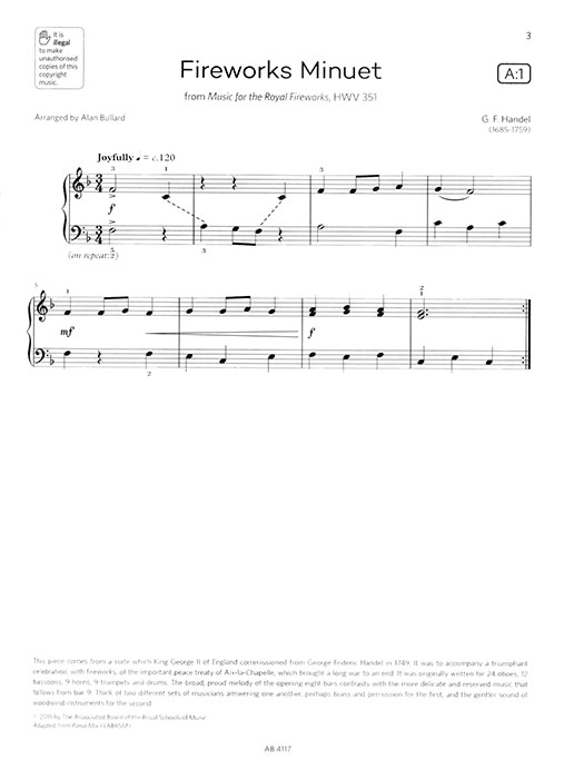 Piano Exam Pieces 2025 & 2026 Grade 1