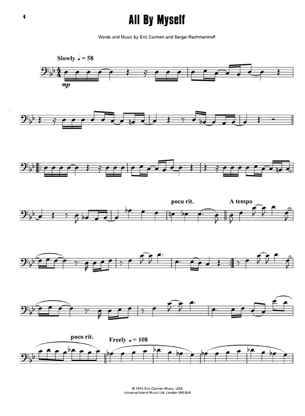 Big Pop Instrumental Solos for Trombone