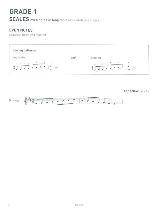 Violin Scales & Arpeggios Grade 1 Violin Scales & Arpeggios Grade 1