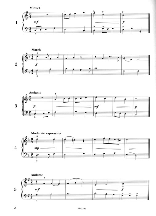 Piano Specimen Sight-Reading Tests Grade 2