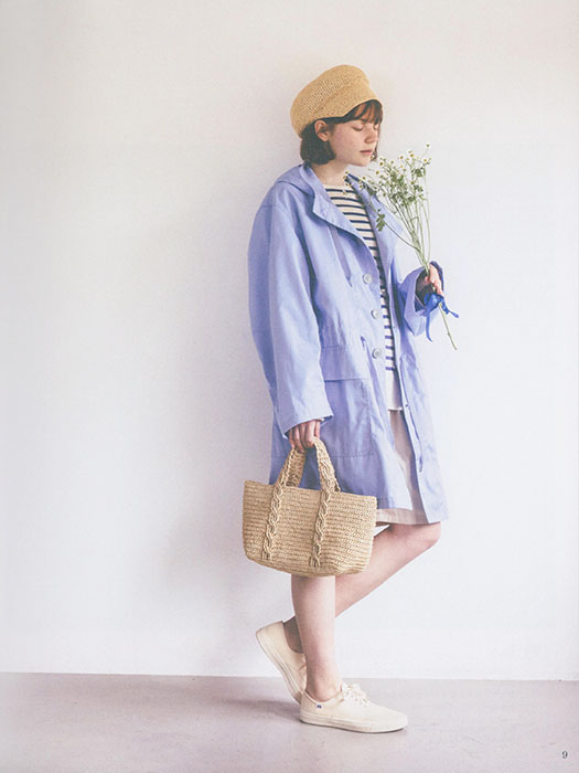 エコアンダリヤの人気デザイン30 夏の装いかごバッグと帽子