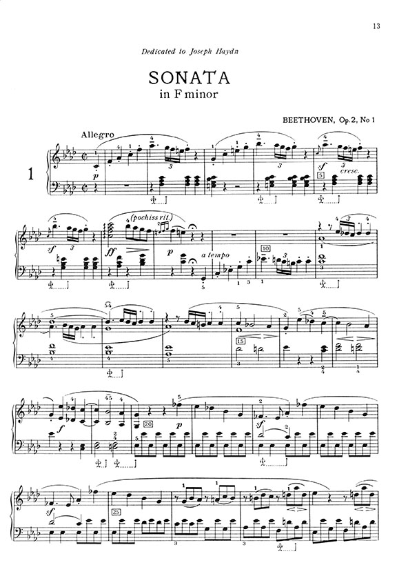 Beethoven Sonatas for Pianoforte Vol. 1 ベートーベン ピアノソナタ集 1巻 Beethoven Sonatas for Pianoforte Vol. 1 ベートーベン ピアノソナタ集 1巻