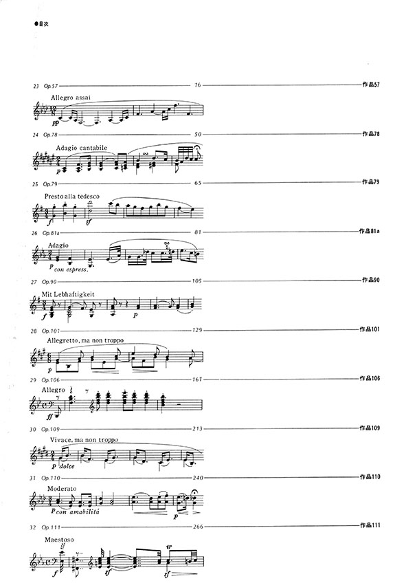 Beethoven Sonatas for Pianoforte Vol. 3 ベートーベン ピアノソナタ集 3巻 Beethoven Sonatas for Pianoforte Vol. 3 ベートーベン ピアノソナタ集 3巻