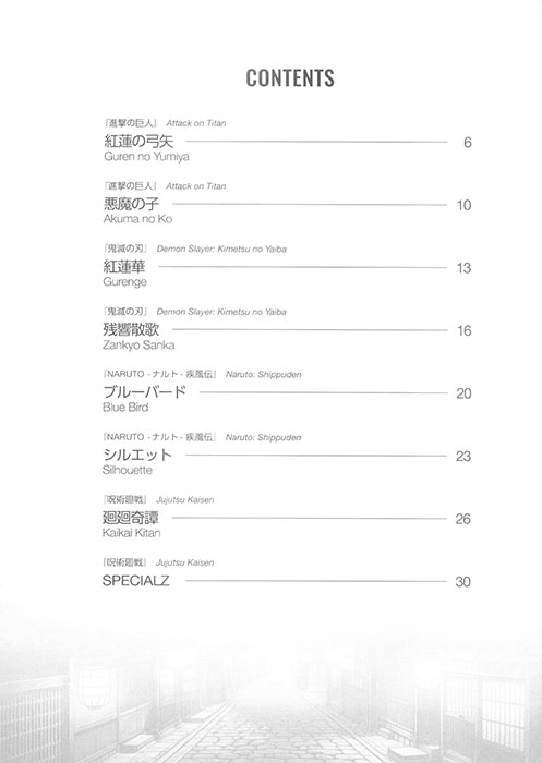 Anime on Piano [Action]