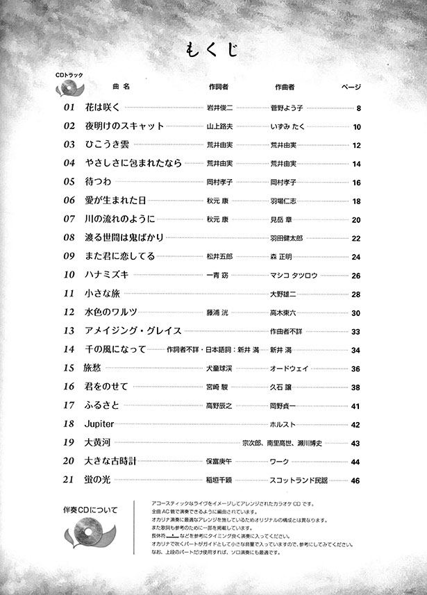 伴奏CD付 オカリナ・デュエットで奏でたい珠玉の名曲集 ひとりでも楽しめる 伴奏CD付 オカリナ・デュエットで奏でたい珠玉の名曲集 ひとりでも楽しめる