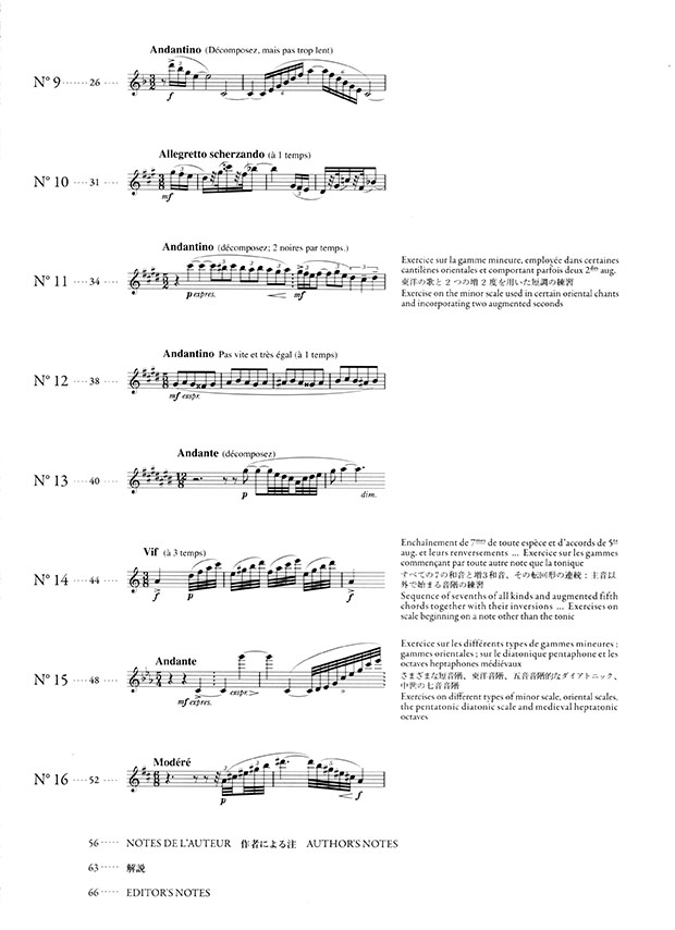 Jeanjean Études Modernes pour Flûte／ジャンジャン フルートのための近代音楽エチュード