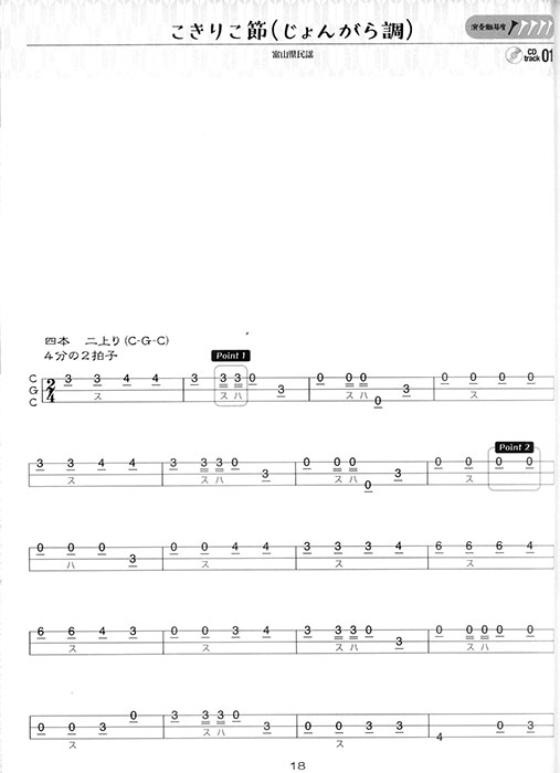 津軽風アレンジで楽しむ三味線ソロ曲集(模範演奏CD付)