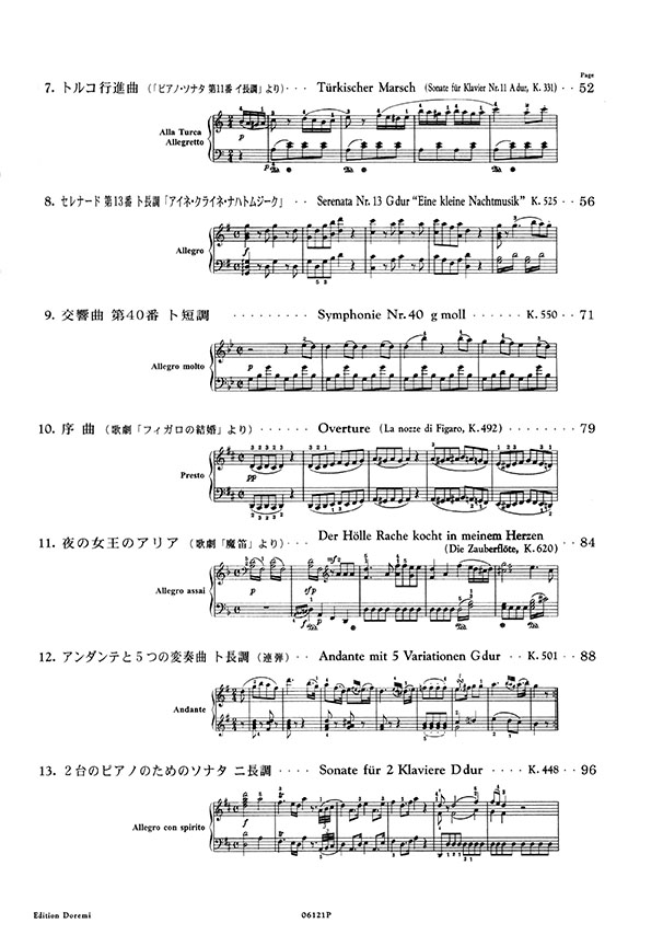 Mozart モーツァルト‧ピアノ名曲集 Mozart モーツァルト‧ピアノ名曲集