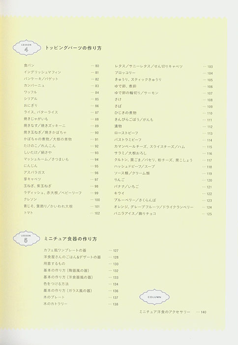 関口真優のミニチュアフードの教科書 関口真優のミニチュアフードの教科書