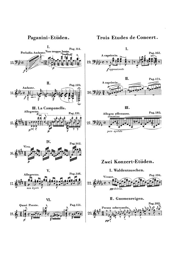 リスト集[三] Liszt‧3
