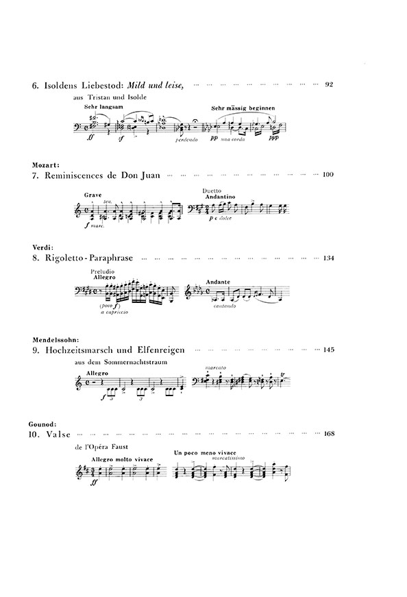 リスト集[六] Liszt‧6