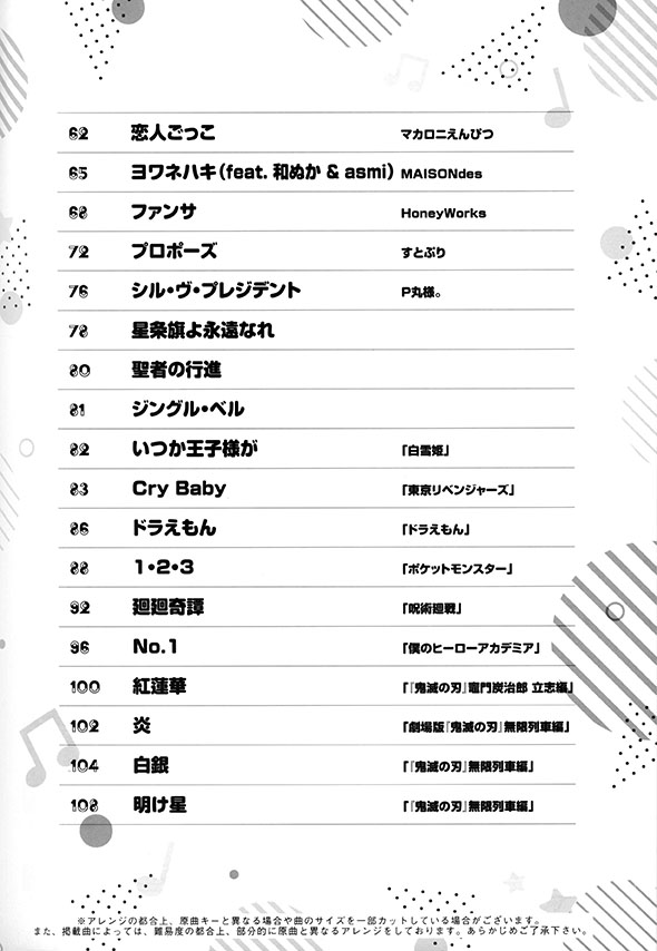 小・中学生のアルト・サックス ひとりで吹けちゃう!人気&定番ソング