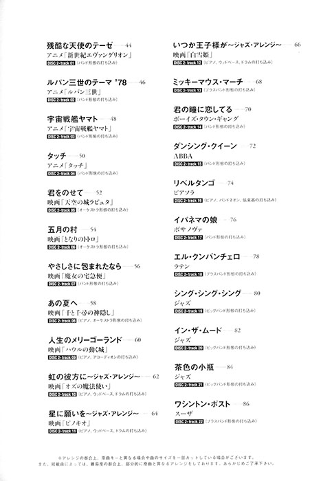 決定版 テナー・サックスで吹きたいポップスの名曲あつめました。（カラオケCD2枚付）