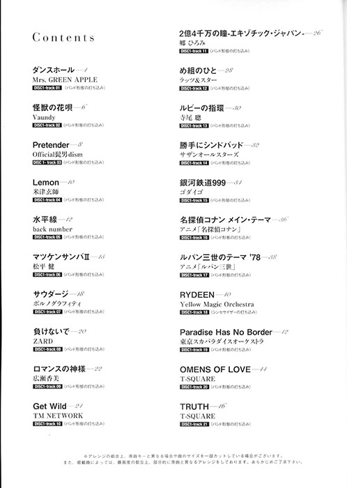 アルト・サックスで吹けたらカッコイイ人気曲あつめました。［改訂版］（カラオケCD2枚付）