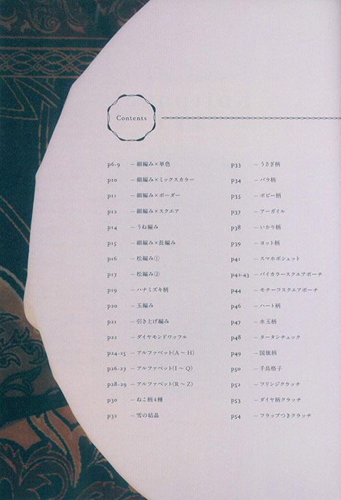 手編みのポーチ Knitpouch 111