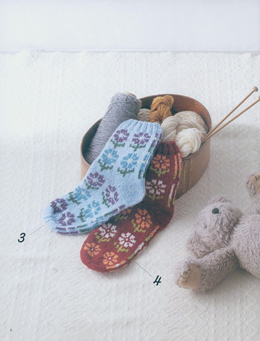 Knitting Socks 棒針編みのベーシックなくつ下 Knitting Socks 棒針編みのベーシックなくつ下