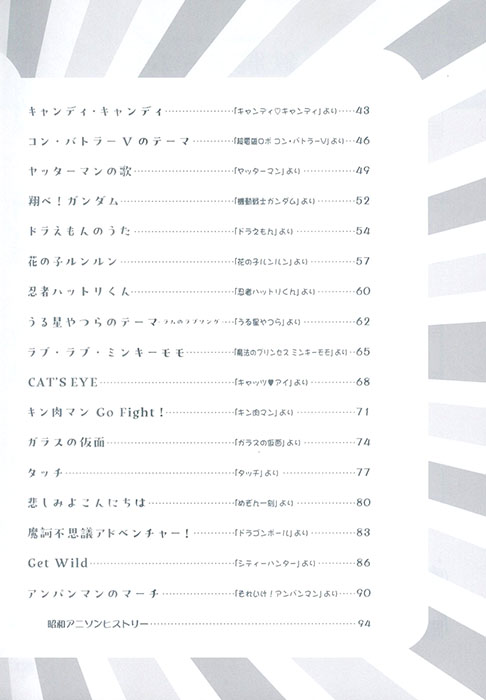 ピアノ・ソロ 初級 昭和100年!名曲セレクション アニメ編