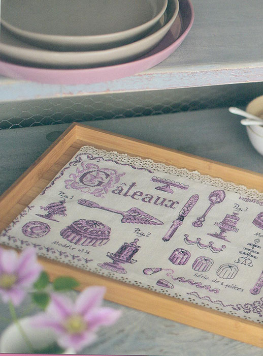 スイーツのクロスステッチ from Paris スイーツのクロスステッチ from Paris