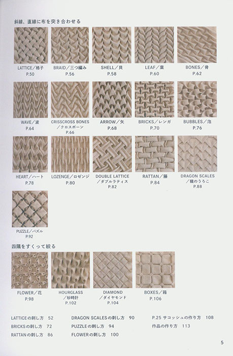 布で作る立体模様 ラティススモッキング 布で作る立体模様 ラティススモッキング