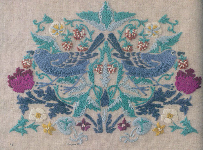 ウィリアム・モリスの刺繍図案帖 ウィリアム・モリスの刺繍図案帖
