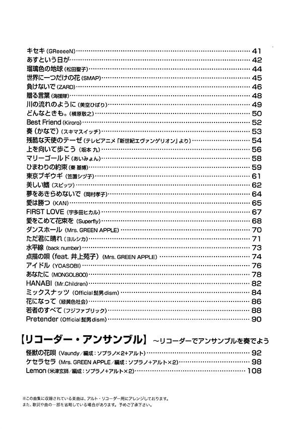 やさしく楽しく吹けるアルト・リコーダーの本【最初に吹きたい最新&定番曲編】 やさしく楽しく吹けるアルト・リコーダーの本【最初に吹きたい最新&定番曲編】
