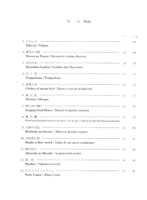 Flûte de Pan JapoNAIse 2／パンフルート曲集 2