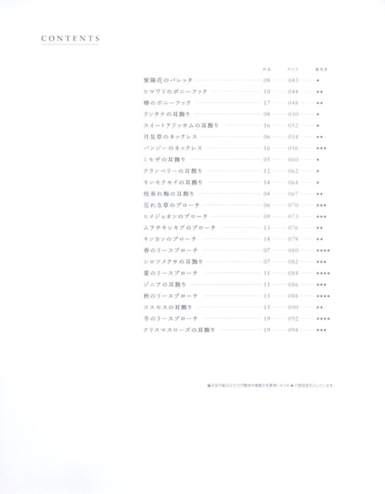 絹の糸とかぎ針で編む 四季の草花アクセサリー 絹の糸とかぎ針で編む 四季の草花アクセサリー