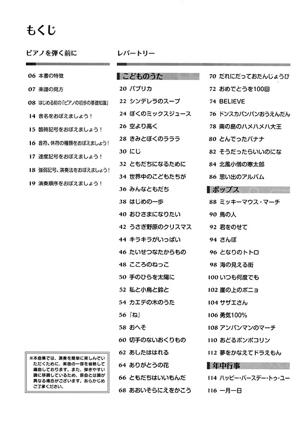 これなら弾ける 超・簡単ピアノ初心者 こどもの名曲120曲集 決定版