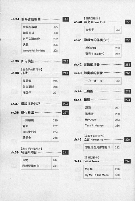 彈指之間 Guitar Handbook