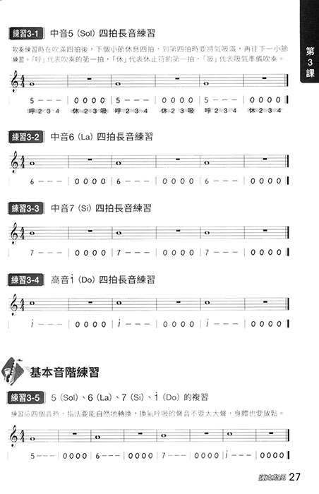 薩克斯風完全入門24課