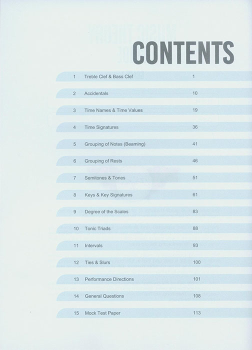 Music Theory Guide Grade 1 (2nd Edition)