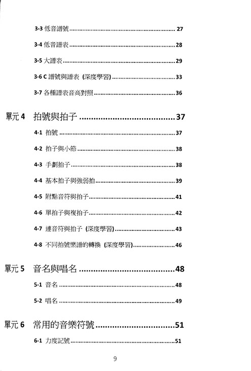 初階樂理《樂理初學教程》