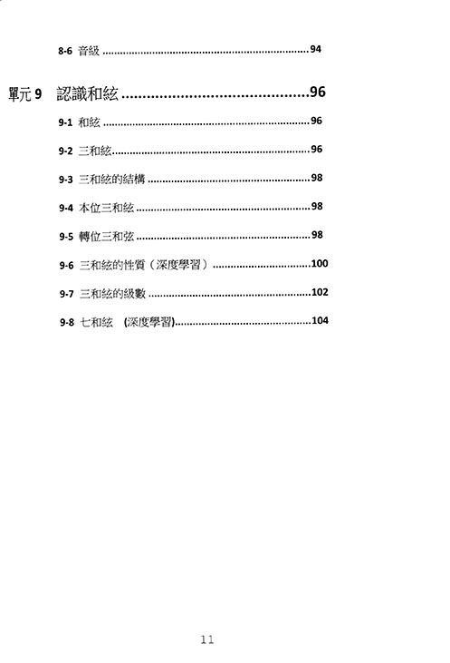 初階樂理《樂理初學教程》