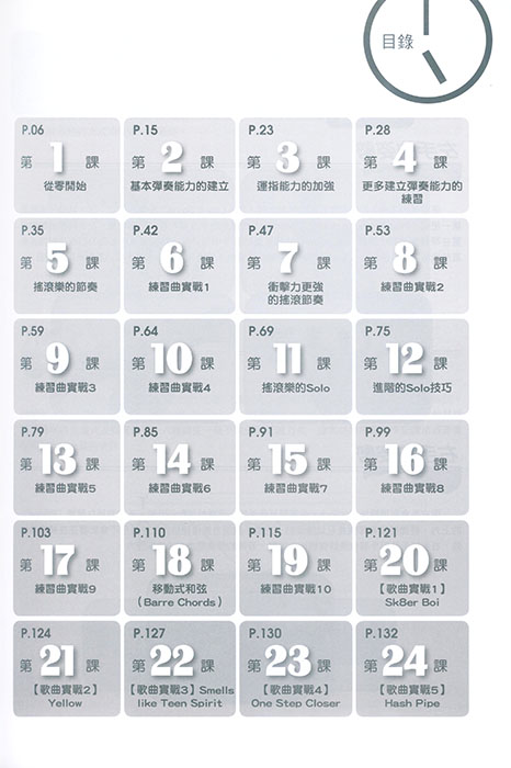 電吉他 完全入門24課 電吉他 完全入門24課