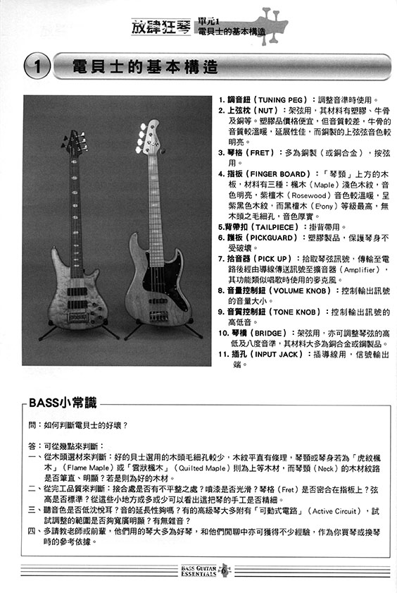 放肆狂琴:Bass入門、進階與活用(線上影音版) 放肆狂琴:Bass入門、進階與活用(線上影音版)