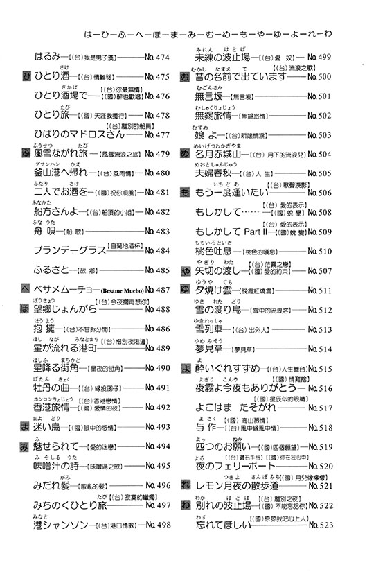 日語流行歌謠全集 (下) 簡譜改訂版 日語流行歌謠全集 (下) 簡譜改訂版