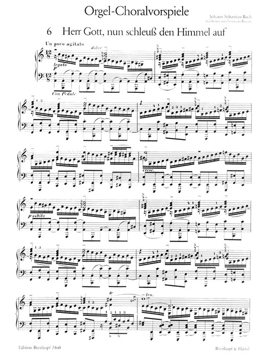 Bach-Bousoni Orgel-Choralvorspiele für Klavier Heft Ⅱ Bach-Bousoni Orgel-Choralvorspiele für Klavier Heft Ⅱ