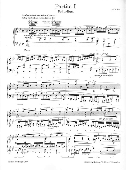 Bach- Bousoni Klavierwerke Instruktive Ausgabe Band IX Partiten Nr. 1-3 BWV 825-827 Bach- Bousoni Klavierwerke Instruktive Ausgabe Band IX Partiten Nr. 1-3 BWV 825-827